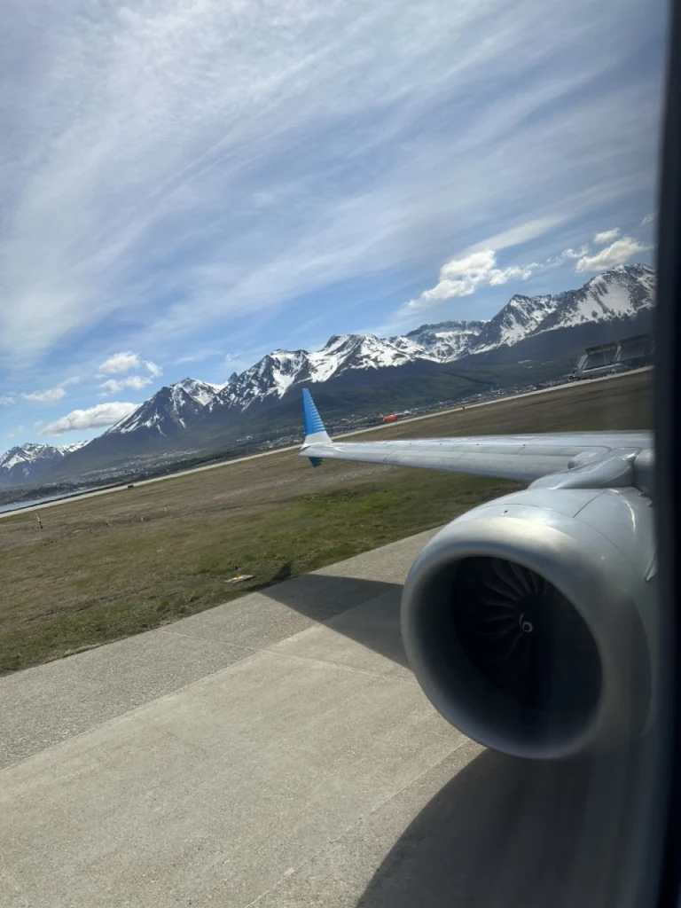 Aerolineas Argentinas 737 MAX 8 Ushuaia