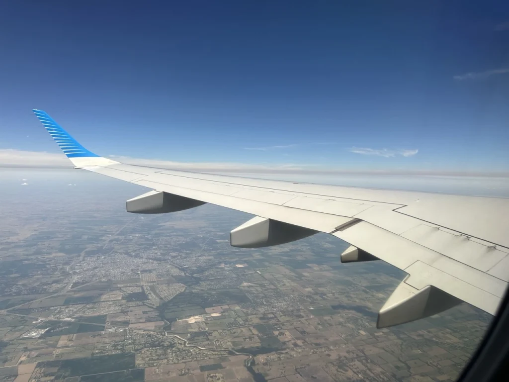 Aerolíneas Argentinas in 2024, from Ezeiza to Córdoba (Embraer E190)